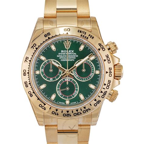 Rolex daytona green 116508